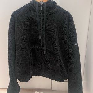Alo Yoga Duality Reversible Sherpa Jacket Black size S
